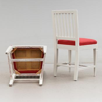STOLAR, 2 st, omkring år 1800.
