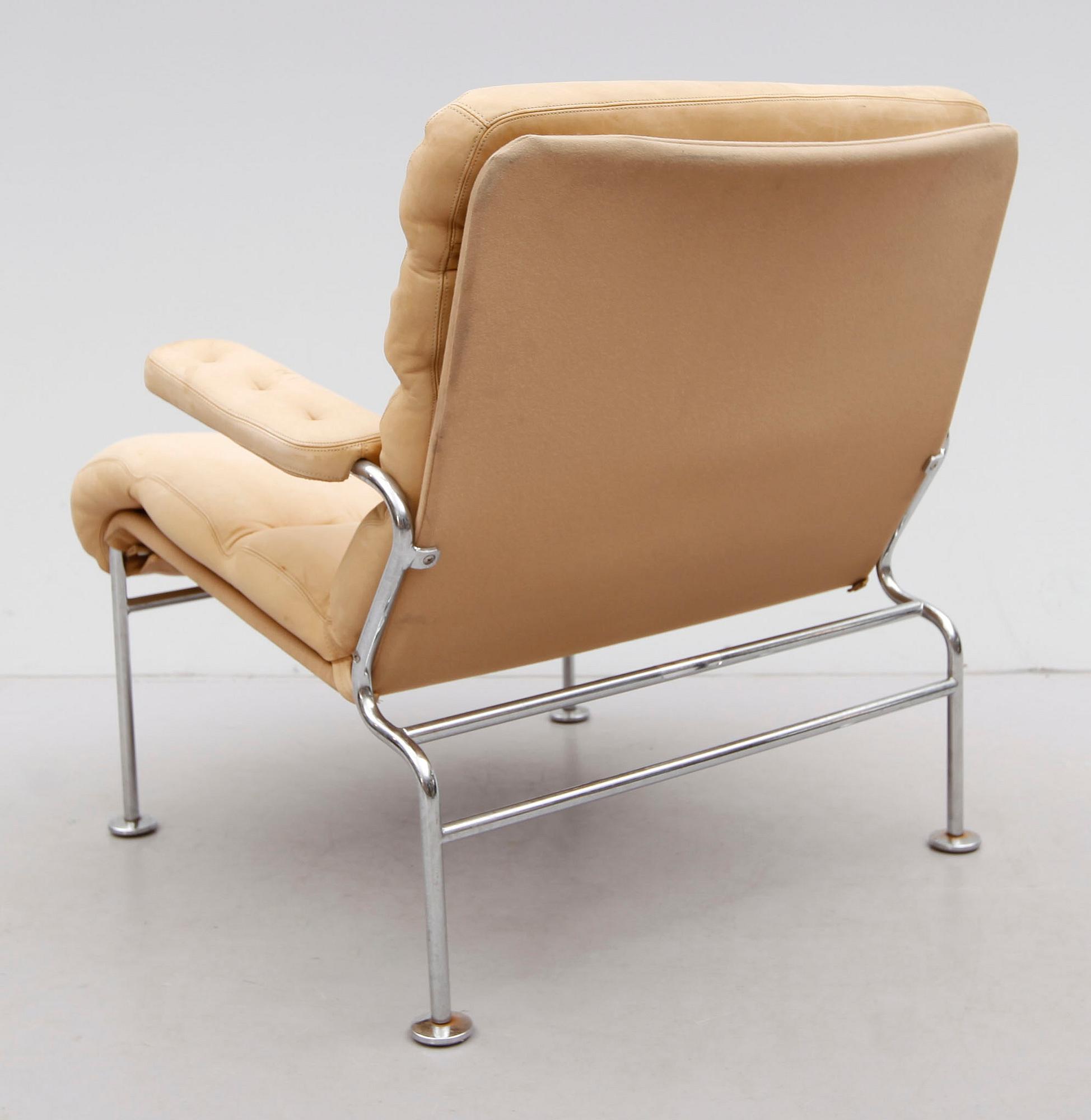 FÅTÖLJ, "Birgitta", Bruno Mathsson, Dux, 1900-talets andra hälft.