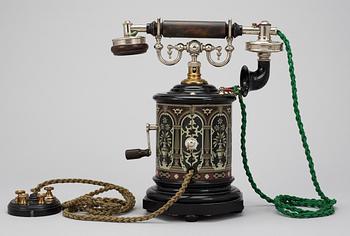 BORDSTELEFON. LM ERICSSON. "Kaffekvarnen".