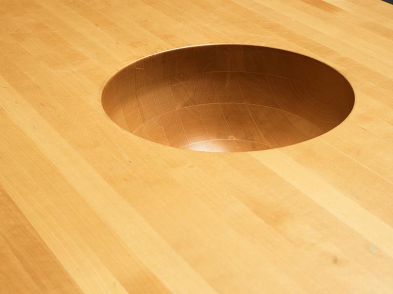 Thomas Sandell, an occasional table for Asplund, Sweden, post 1995.