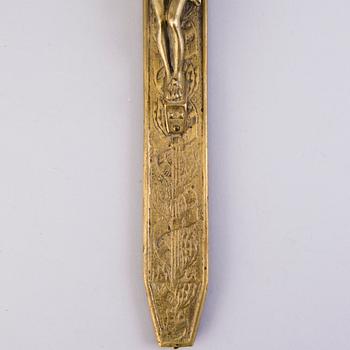 IKONIRISTI, messinkiä Venäjä 1800-luvun loppu.