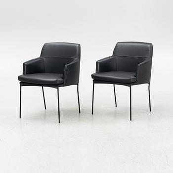 Claesson Koivisto Rune, six 'Montevideo' armchairs, Tacchini, Italy.