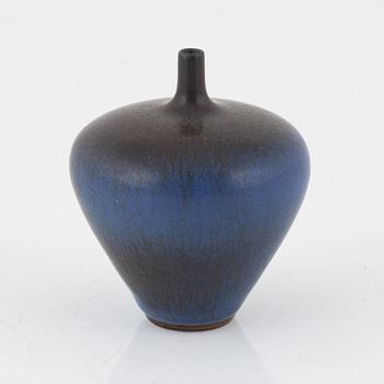 Berndt Friberg, a stoneware miniature vase, Gustavsberg studio, Sweden 1971.