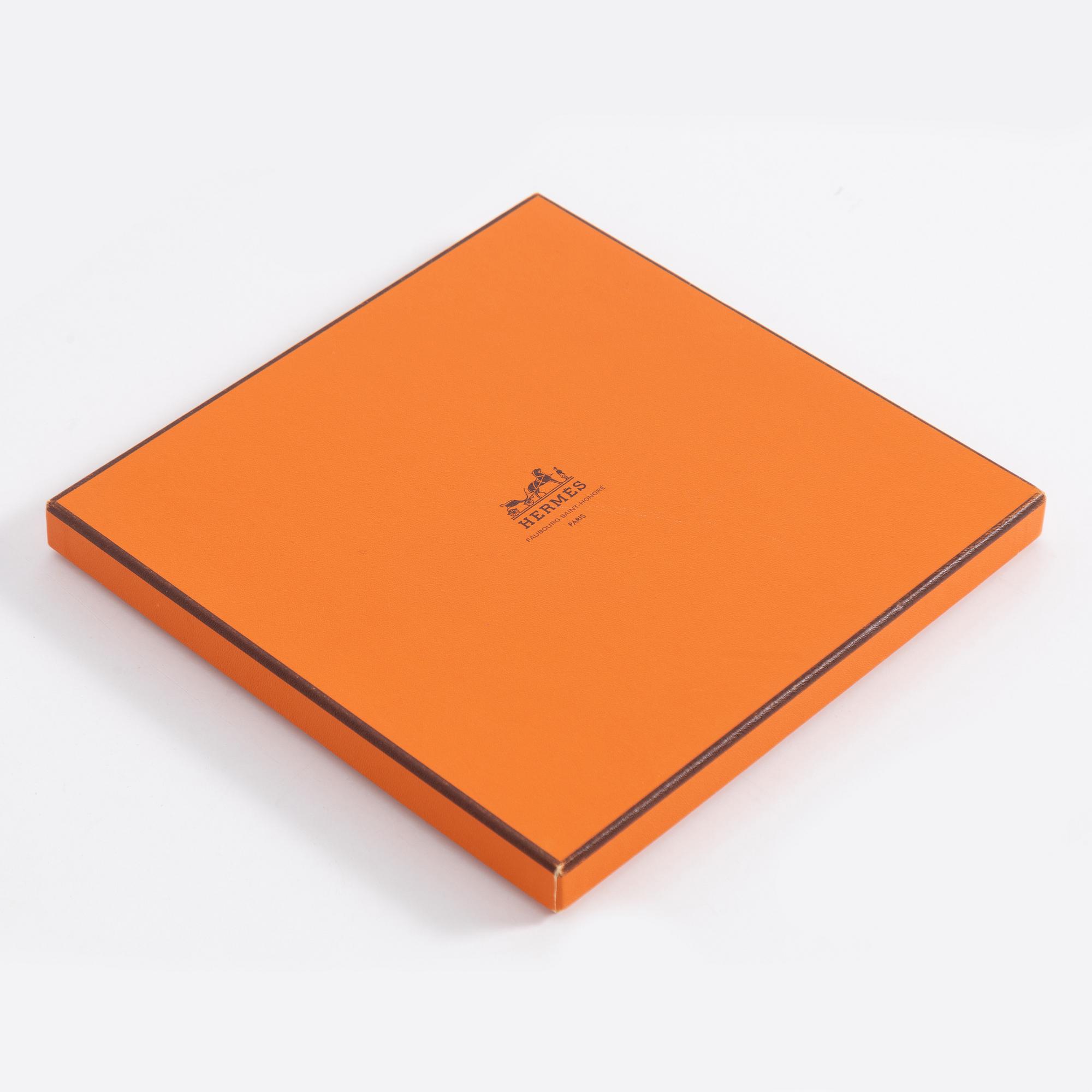 Hermès, scarf, "Poste et Cavalerie".