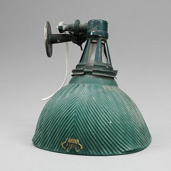 INDUSTRILAMPA, mercuryglas, "X-Ray", Chicago, 1900-talets början, etikettmärkt och märkt.