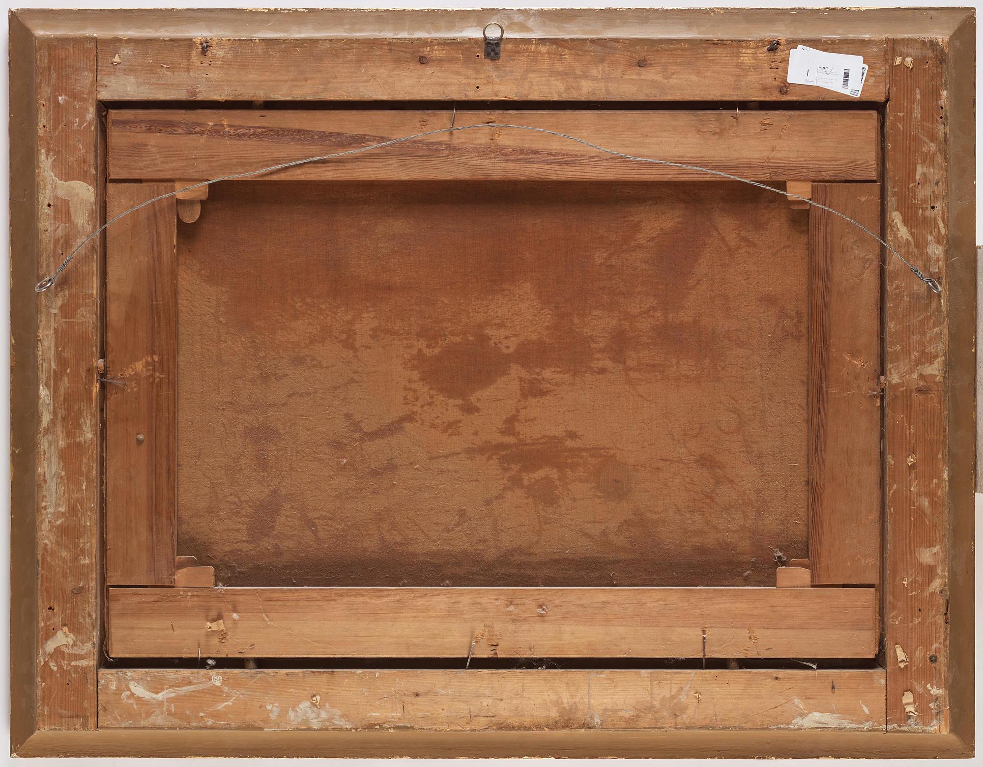 Gustaf Wilhelm Palm, "Vue af slottet Colonna i Genazzano".