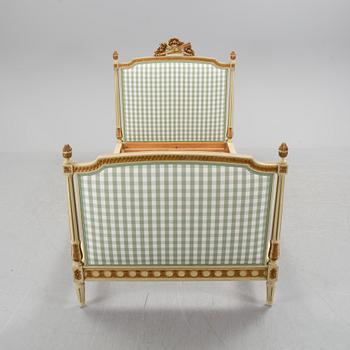 A Gustavian style bed, 20th century.