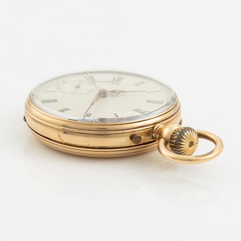 Fickur, 14K guld, 47 mm.