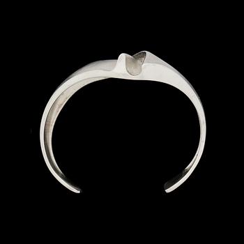 ARMRING, sterling silver, troligen "Darina", Björn Weckström, Lapponia. Vikt ca 60 gram.