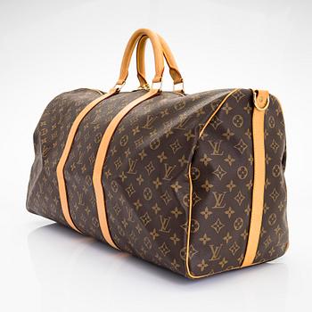 Louis Vuitton, laukku, "Keepall 55 Bandoulière".