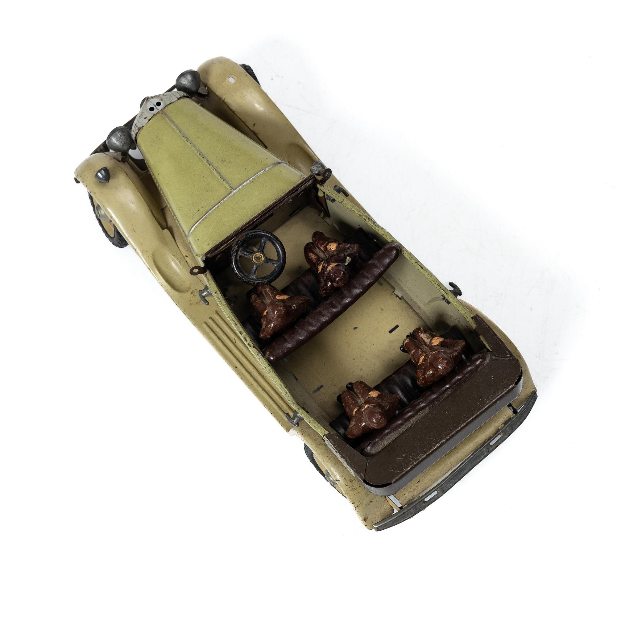 Tipp & Co, tinplate car, “Führerwagen”, 1930s.