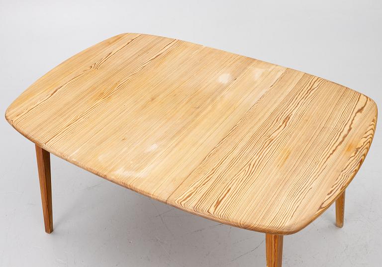 Göran Malmvall, 4 chairs and dining table, Karl Andersson & Söner and Svensk Fur.