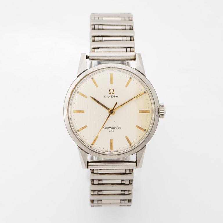 Omega, Seamaster 30, armbandsur, 35 mm.