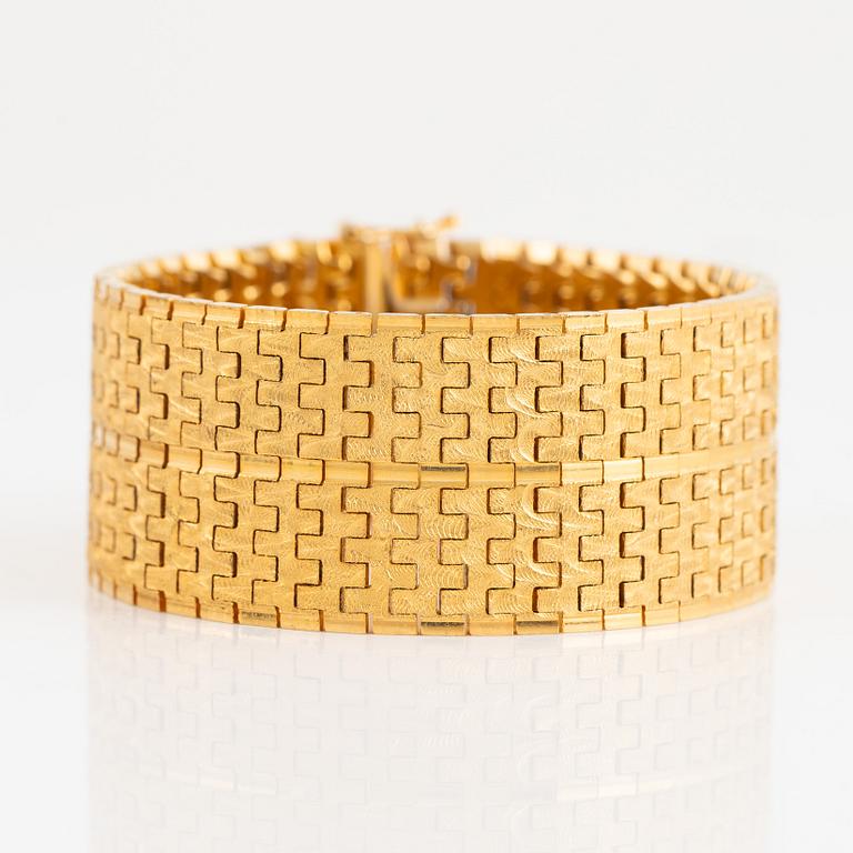 Bracelet, gold 750/18k.