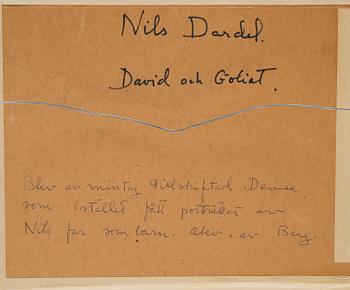 Nils von Dardel, David and Goliath.