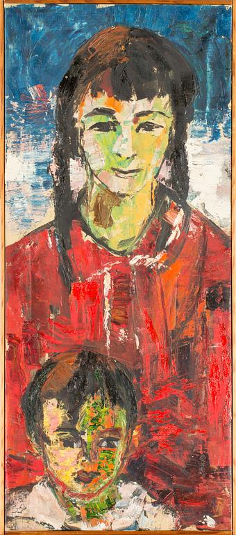 RAGNAR JOHANSSON, olja på duk, monogramsignerad.