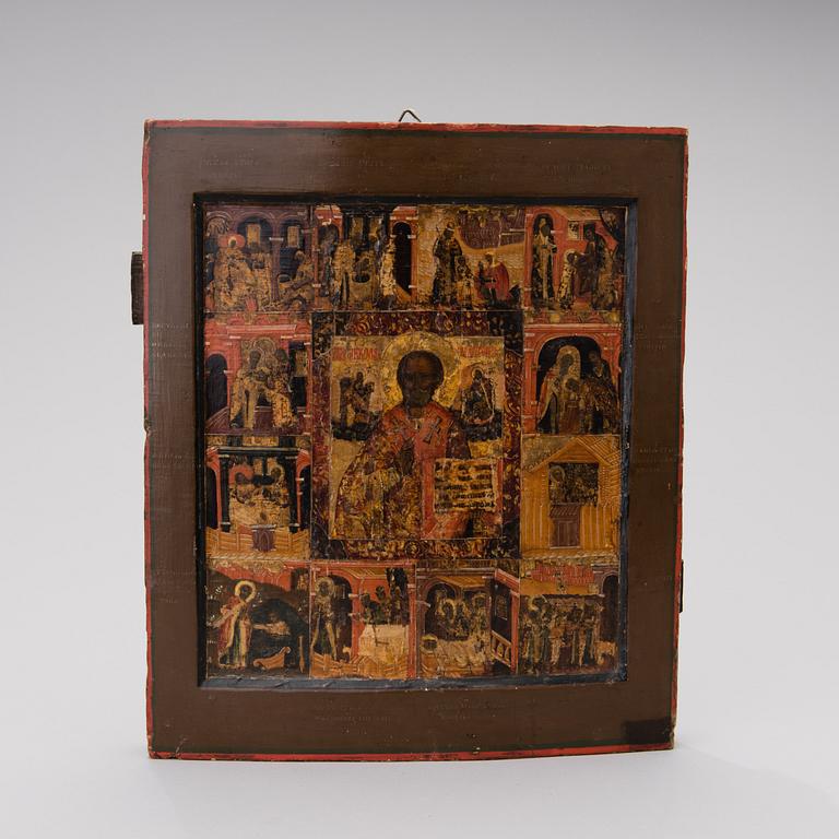 A Russian icon from the first third of the 18th century.