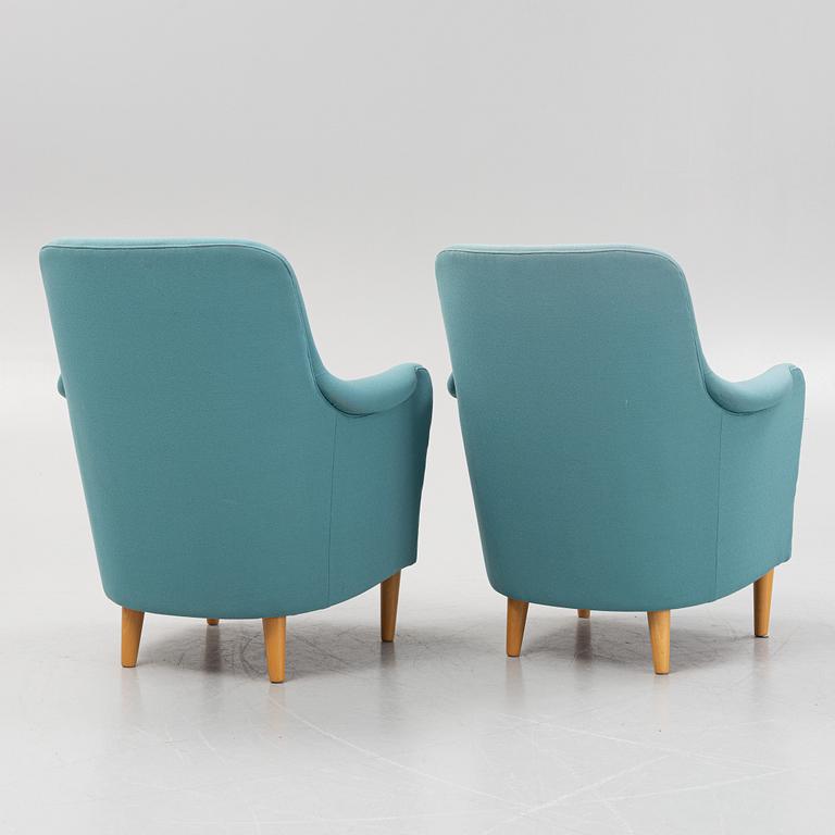 Carl Malmsten, armchairs, a pair, "Samsas", OH Sjögren.