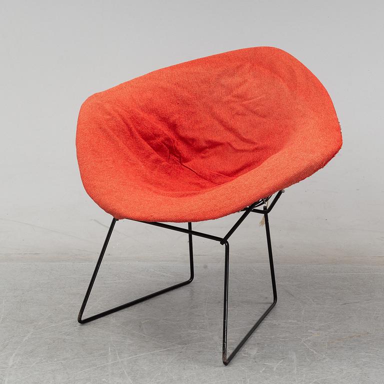 Harry Bertoia, fåtölj, 'Diamond Chair', 1960-tal.