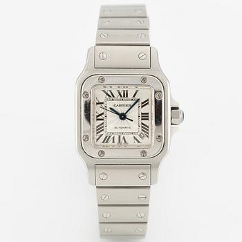 Cartier, Santos, wristwatch, 24 x 24 (35) mm.