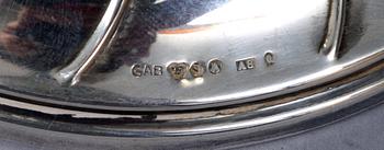 VASER, 2 st, silver, GAB, 1928-1929. Vikt 630 gram.