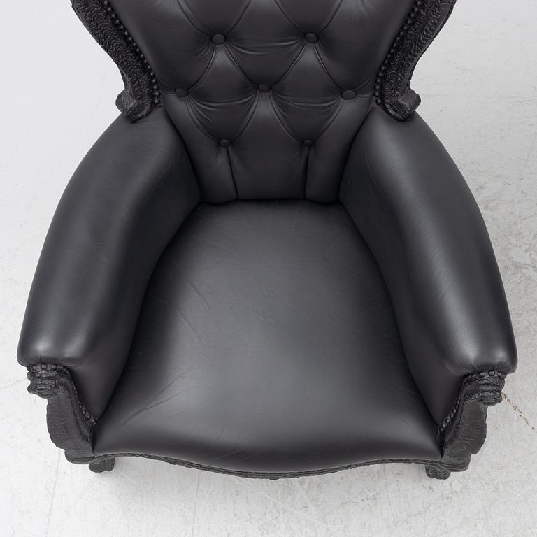 Maarten Baas, fåtöljer, ett par,  "Smoke Armchair", Moooi, samtida.