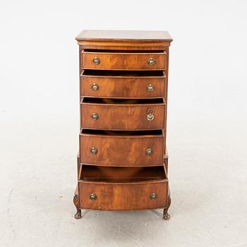 A mahogany English style dresser later part of the 20th century.