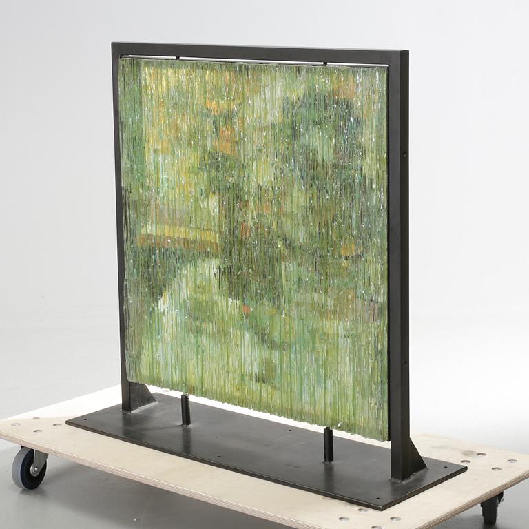 OKÄND KONSTNÄR, installation, glas, Signerad Alexander Kyleev.