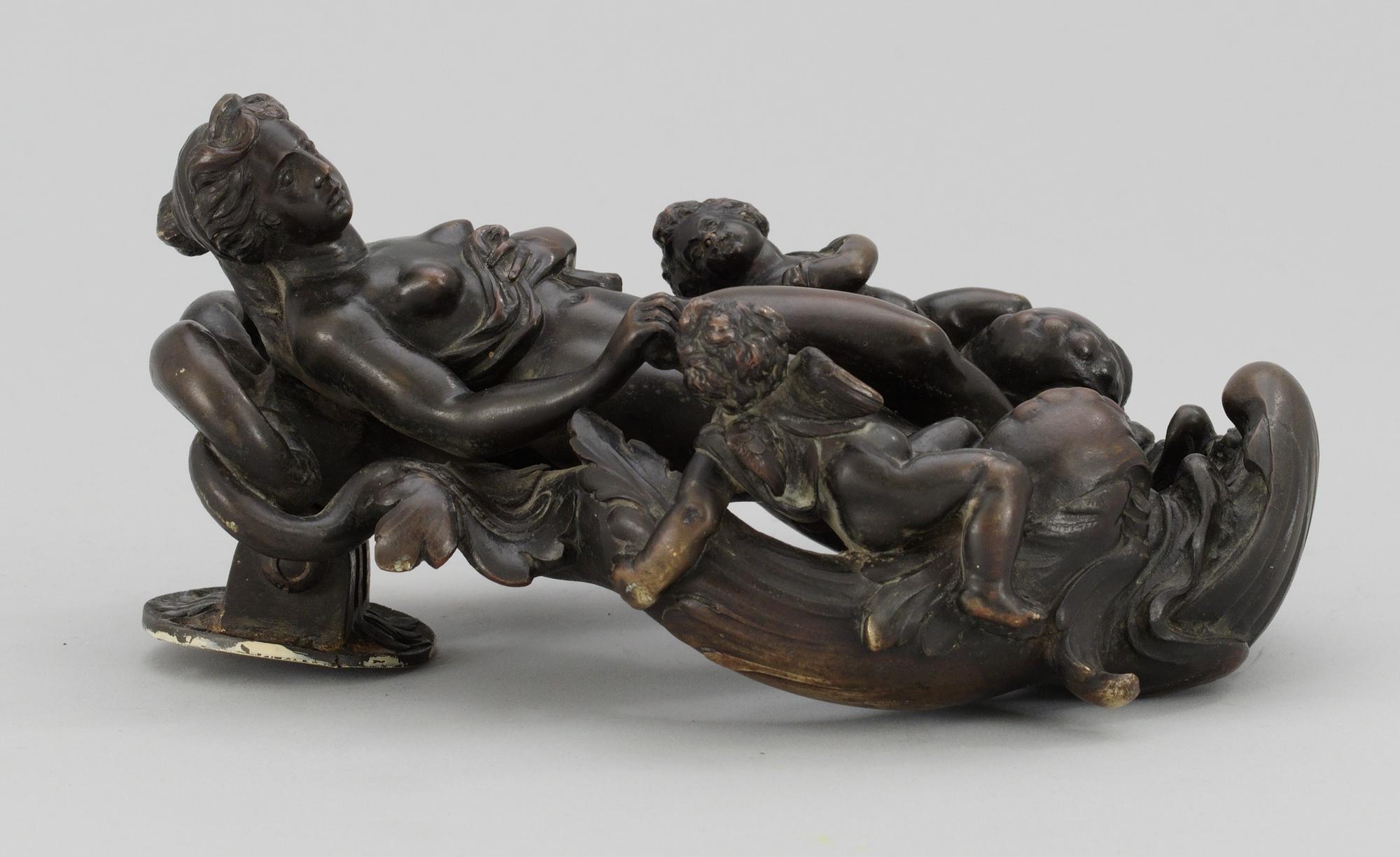 DÖRRKLÄPP. Italien 1700/1800-tal. Efter modell av Tiziano Aspetti (1559-1606).