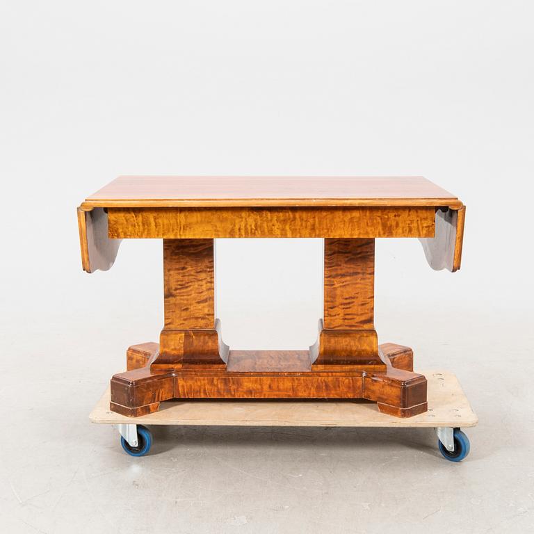 A birch table first half of the 20th century.