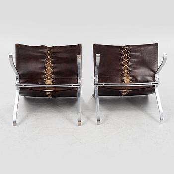 Preben Fabricius, a pair of Arnold Exclusiv easy chairs which belonged to the designer Anders Pehrson.
