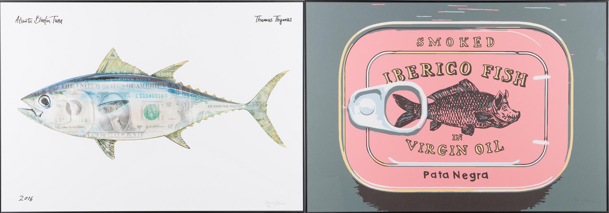 RASMUS TIKKANEN, prints, 2 pcs, signed and numbered 4/50.