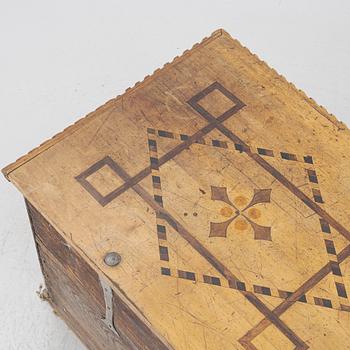 A South German late renaissance chest, 17th century.
