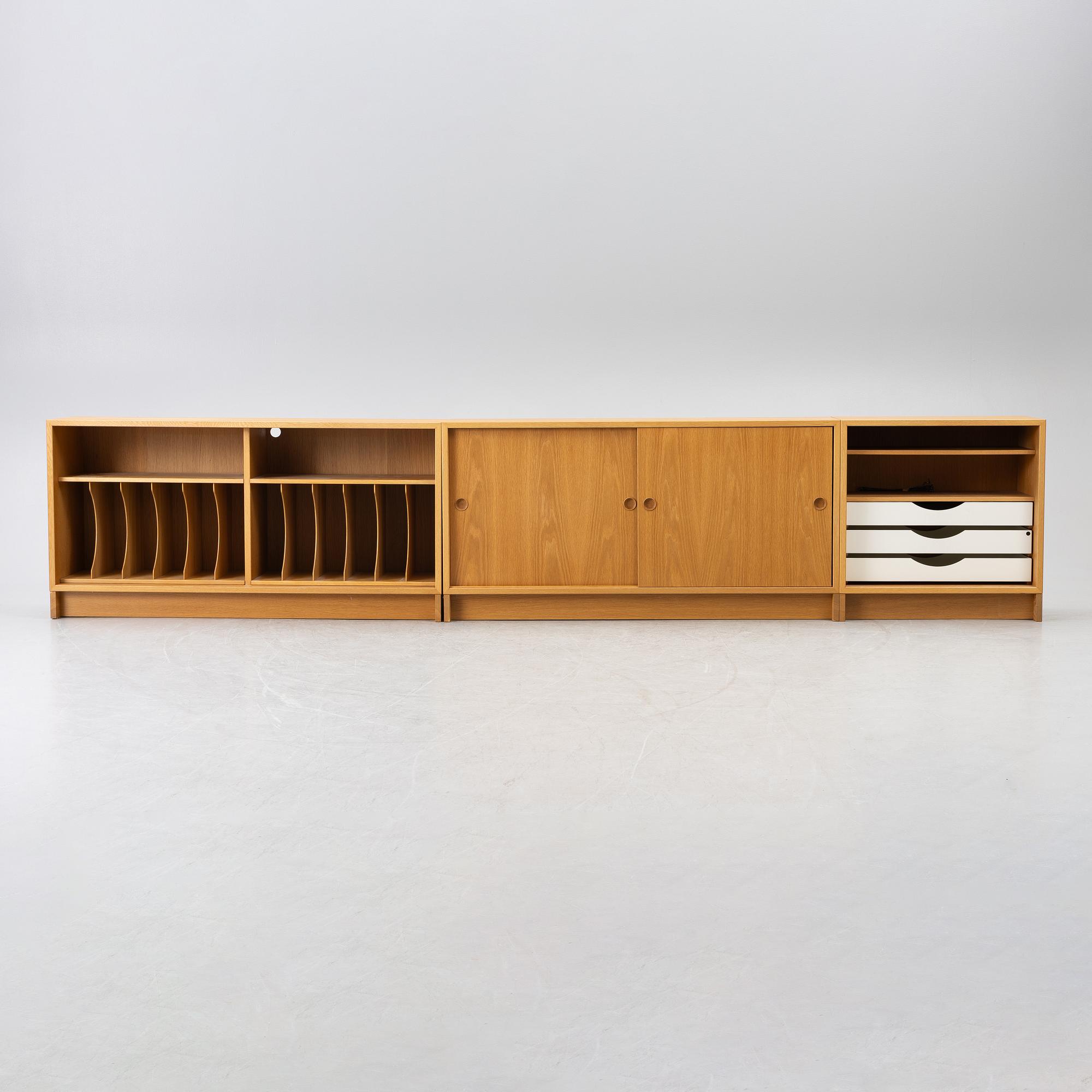 Børge Mogensen, "Öresund", 3 floor modules. Karl Andersson & Söner. 1970s.