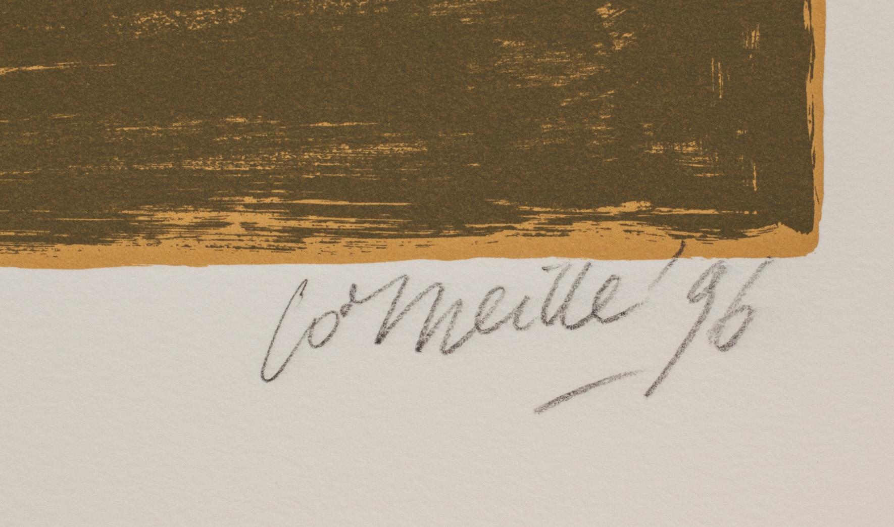 BEVERLOO CORNEILLE, 2 st, färgserigrafier, signerade, numrerade 186/200 och daterade -96.