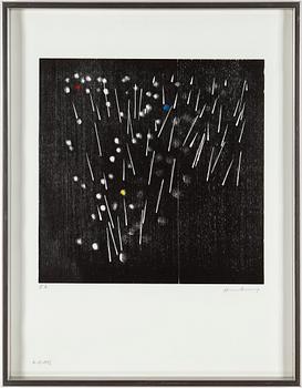Hans Hartung · HANS HARTUNG, färglitografi, signerad och daterad 1973, numrerad E.A.