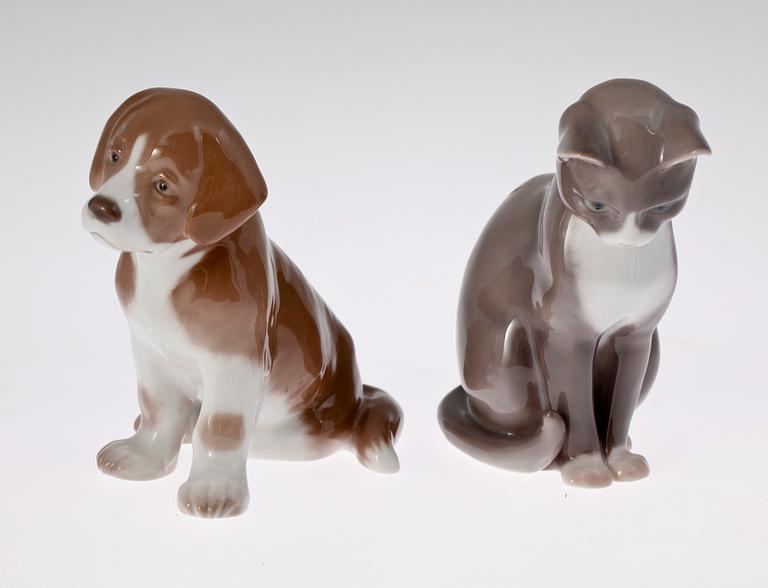 FIGURINER, 2st, porslin, Bing & Gröndahl.