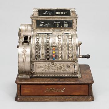 An early 20th-century cash register by National.