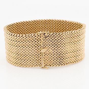 Bracelet, 18K gold, Uno A Erre, Italy.