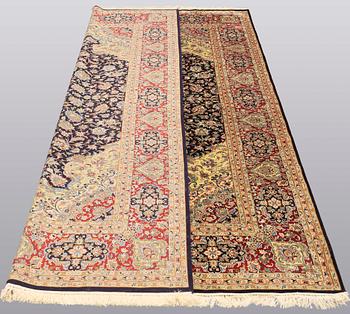 A carpet, 280 x 185 cm.
