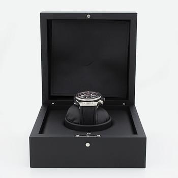 HUBLOT, Big Bang, Unico Titanium, flyback chronograph, wristwatch, 45 mm,