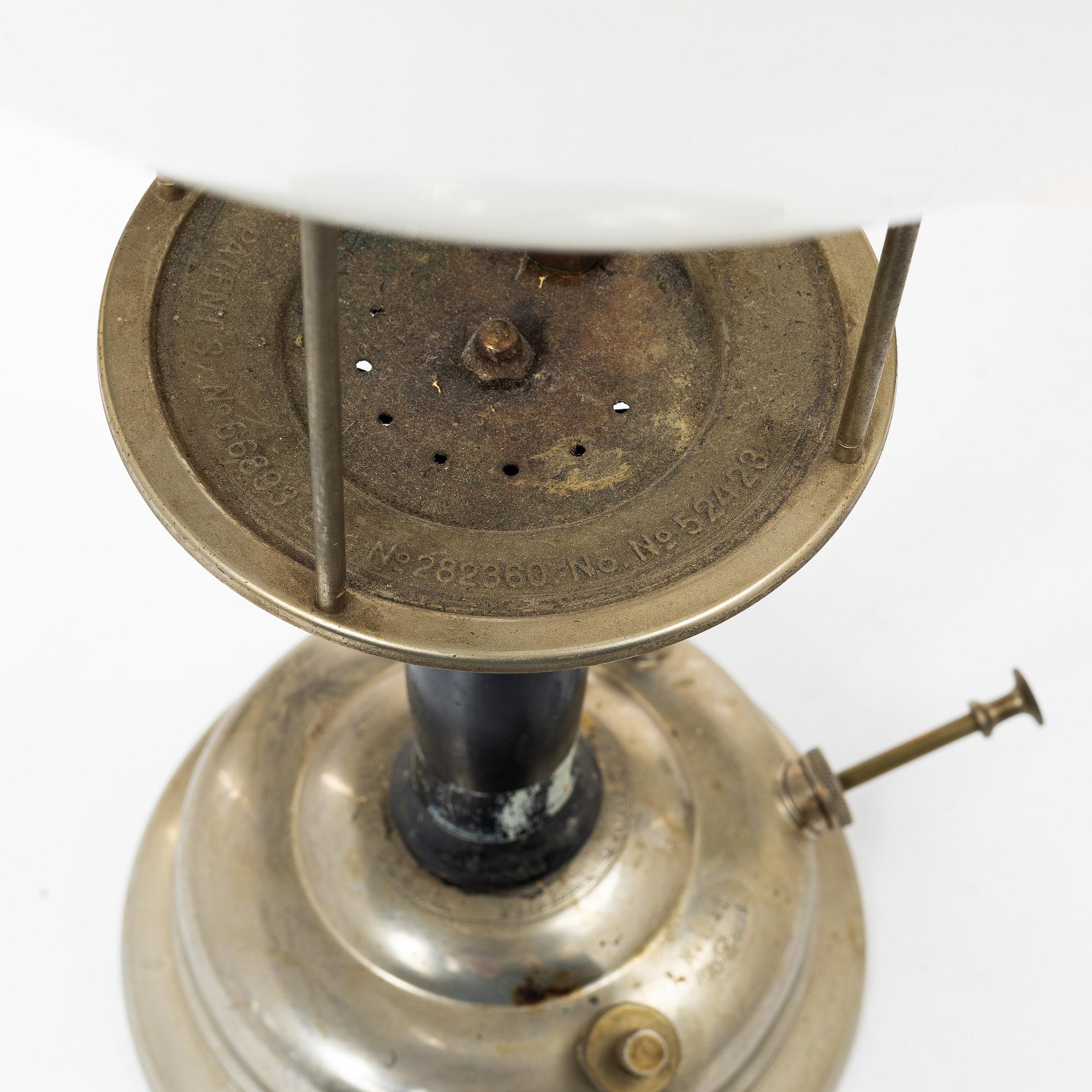 Bordsfotogenlampa, modell 1025, Primus.