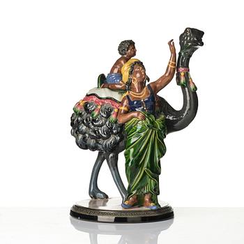 A table centerpiece, Gerbing & Stephan, Germany, late 19th century.