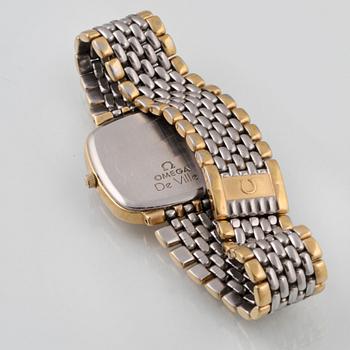 ARMBANDSUR, delvis förgyllt, Omega, "De Ville", 1900-talets andra hälft.