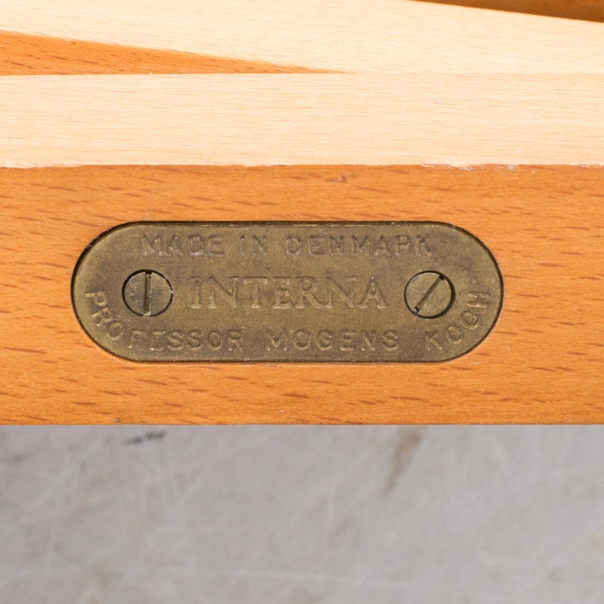 REGISSÖRSSTOL, "MK16", Mogens Koch, Interna, Danmark.