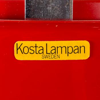 PER SUNDSTEDT -TAKLAMPA "Hinken", Kosta Lampan, formgiven 1972.