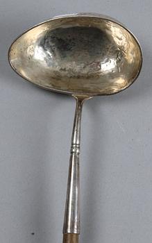 SOPPSLEV, silver, otydl stämplar, 1800-tal.