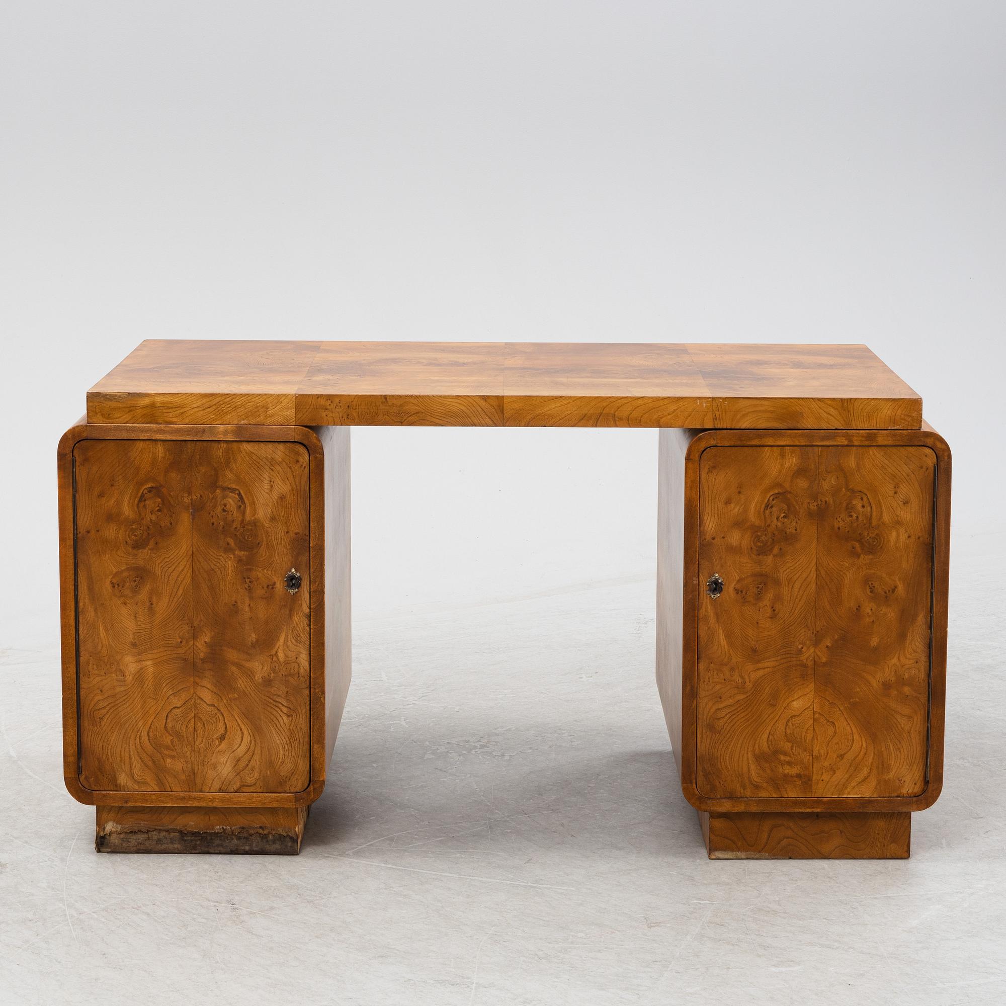 Skrivbord, Art Déco,1930/40-tal.