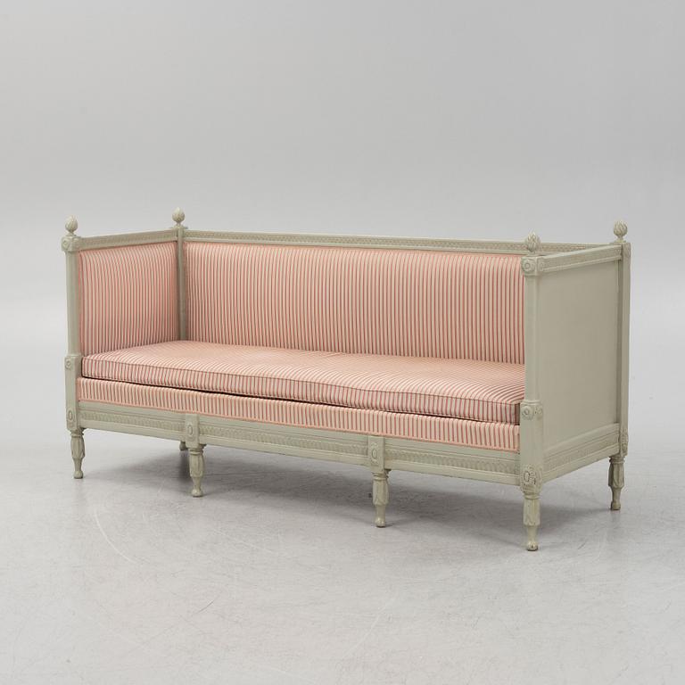 Sofa, Gustavian style, 19th century.