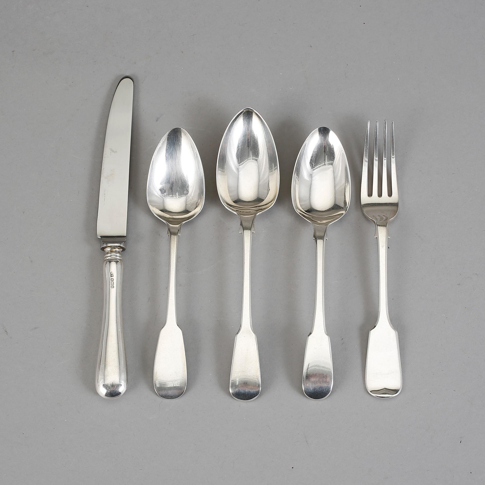 BESTICK, 23 st, silver, England. Vikt ca 1200 g inklusive blad.